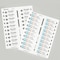 The Mighty Badge Badge Kit, Magnetic, Inkjet, Reusable, 1"x3", 10/PK, SR 5PK AVE71205 - alternate 3